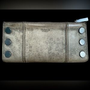 Hammitt Los Angeles 110 Wallet with Silver Accents